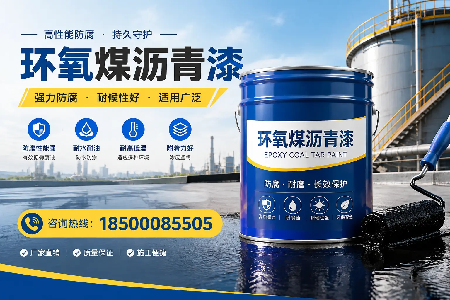 环氧煤沥青漆的储存与运输注意事项，海东企业须知